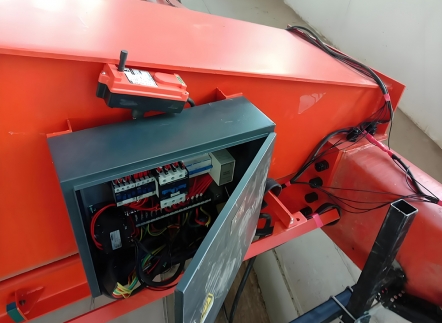 Crane control box