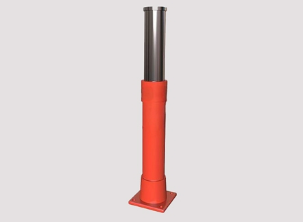 . Gas-hydraulic