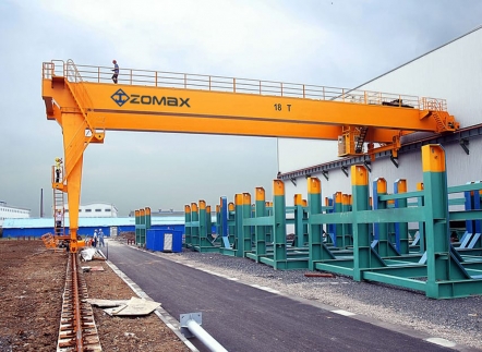 Semi girder gantry crane