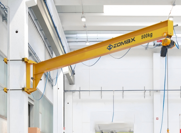 Wall mounted jib crane